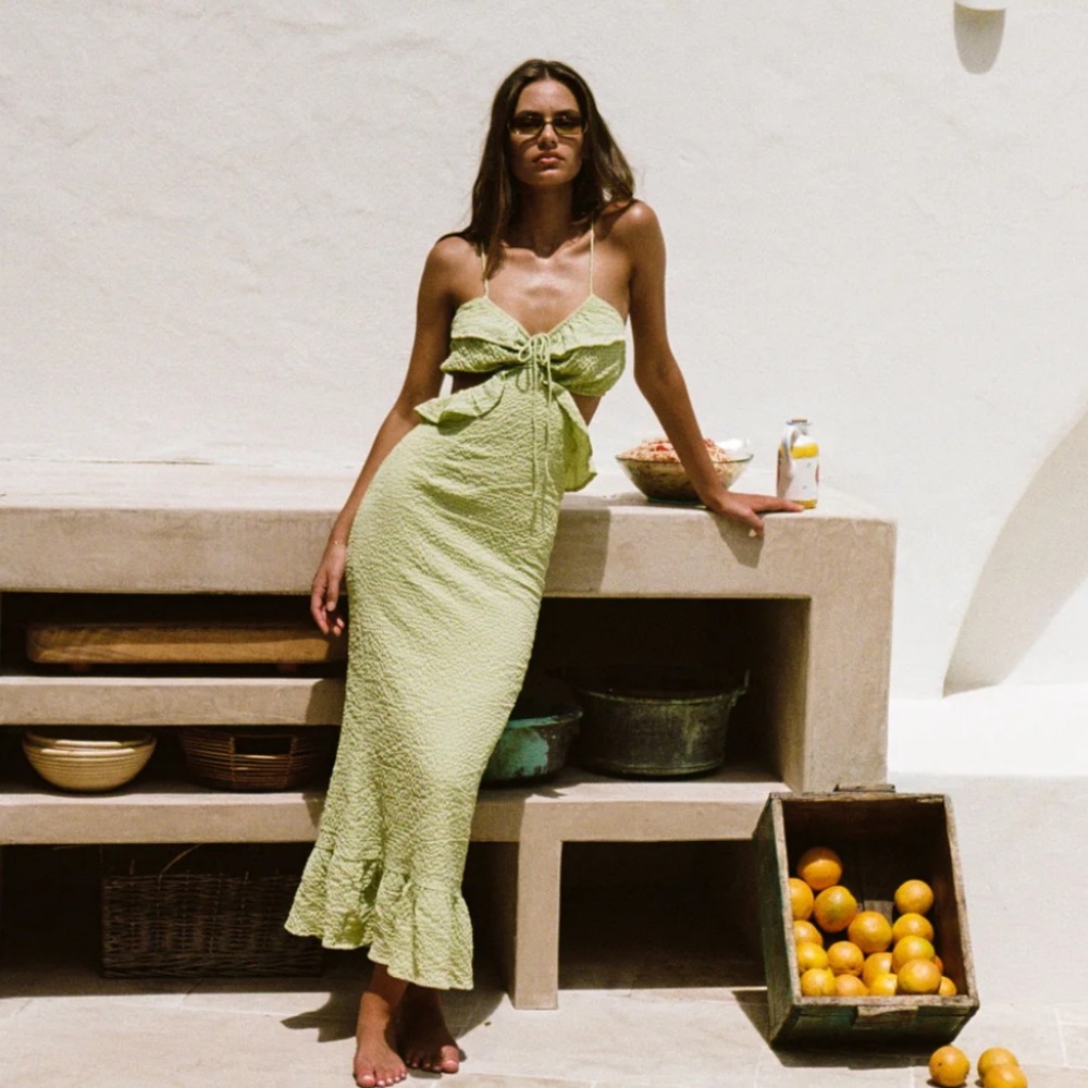 Sabo Skirt Junelle dress - green